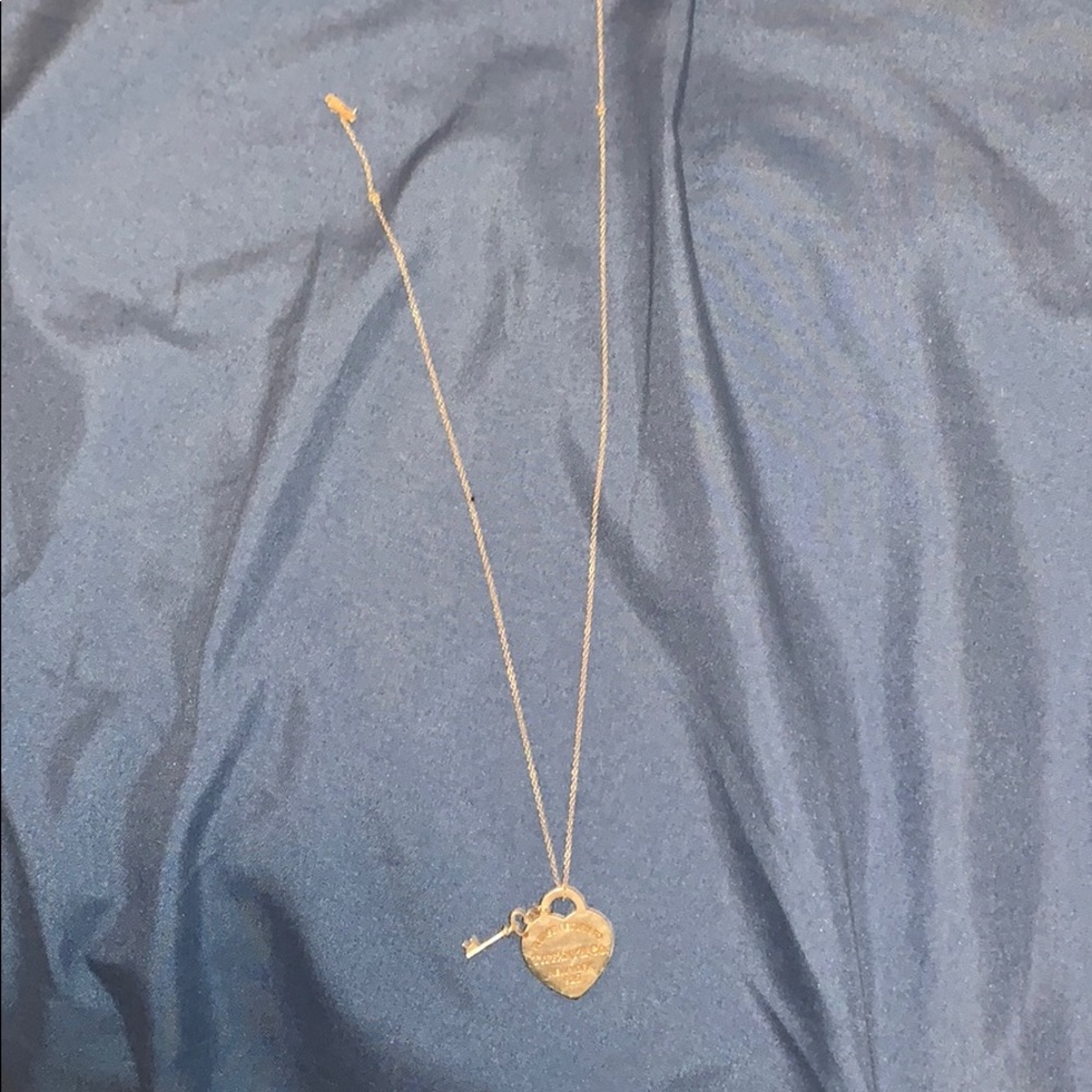 Key and heart TIFFANY NECKLACE